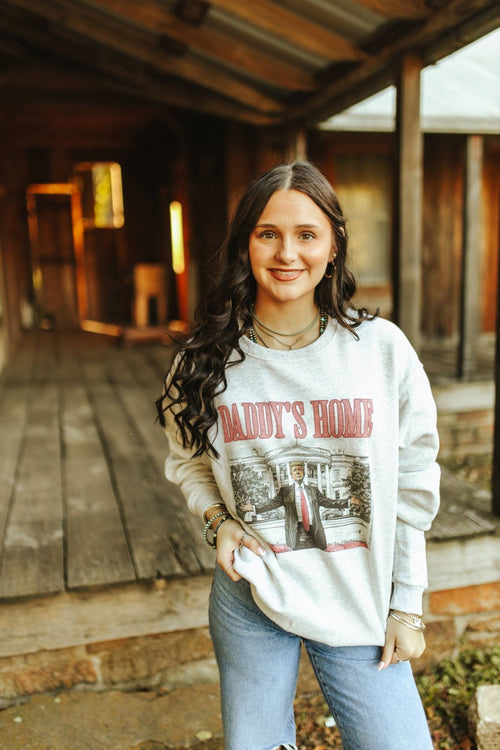 Daddy's Home Trump Graphic Sweatshirt